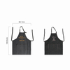 Fashion Couple Home Kitchen Denim Apron Hanging Neck Baking Western Restaurant Overalls For Waiter Or Waitress
