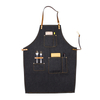 Wholesale top grade eco-friendly oil proof denim apron for kitchen cooking