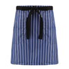 Striped designed new and fashional durable short work cotton apron for waiters