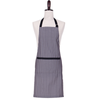 Wholesale good price striped design eco-friendly oil-fouling long cotton apron for kitchen 