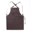 2018 New Design Gardening Gallery Bar Cafe Canvas Work Apron Custom LOGO