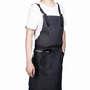 Hot-selling Popular Denim Fabric Adjustable Barista Work Apron