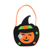 Factory custom Halloween personalized funny felt children's pumpkin tote bag sugar gift felt bag