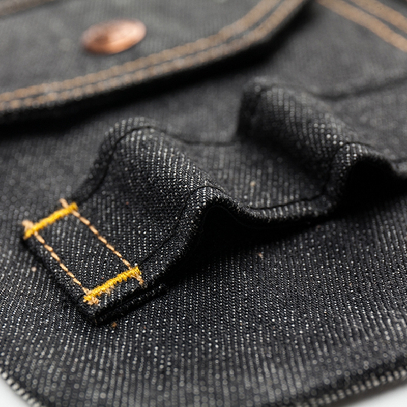 Heavy Weight Denim Primary Color Fabrics Storage Bags Outdoor Work Pockets Kits Bags