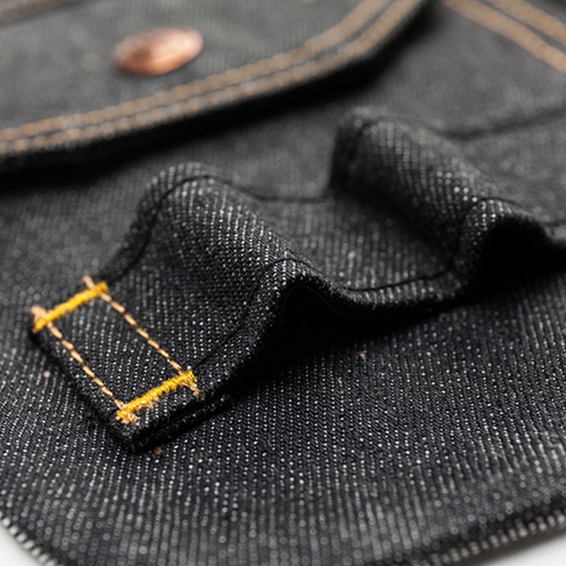 Heavy Weight Denim Primary Color Fabrics Storage Bags Outdoor Work Pockets Kits Bags