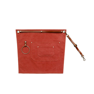 Hot-selling Colorful Durable Washed Thick Canvas Kitchen Cooking Home Or Work Use Waist Apron