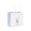 Cute pattern design waterproof and durable gift paper bag with high quality 