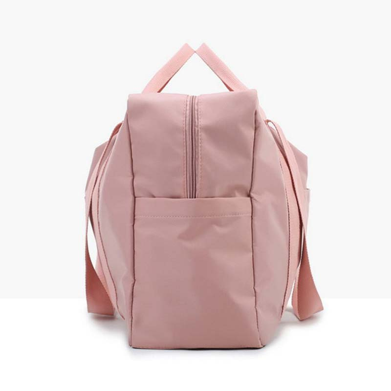 Factory wholesale strong durable short distance travel storage clothes tote bag waterproof oxford cloth travel bag