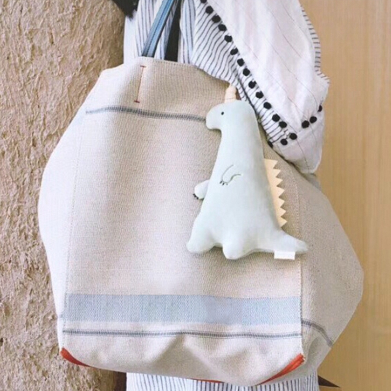 2018 new simple cotton and linen shoulder bag large capacity shopping bag tote bag