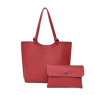 Fashion waterproof durable new style design soft comfortable pu leather women handbag