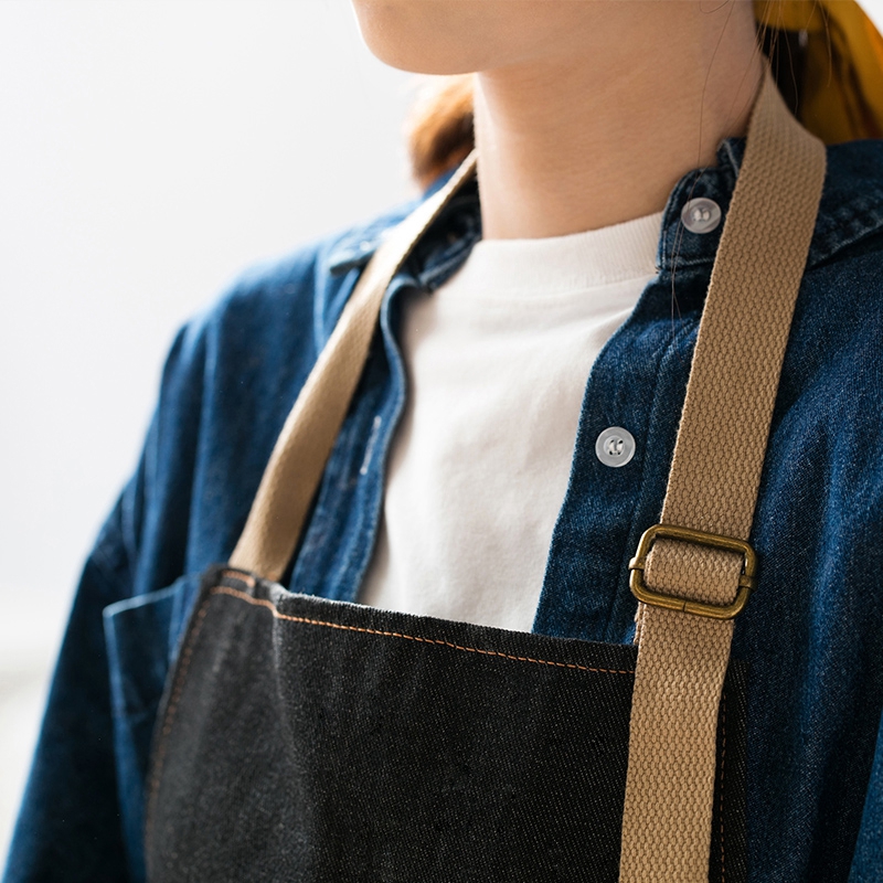 Simple Design Household Denim Gardening Apron