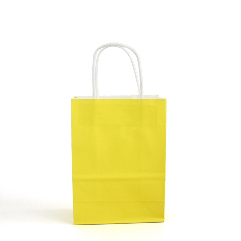Multifunction plain design colorful durable gift paper bag wholesale