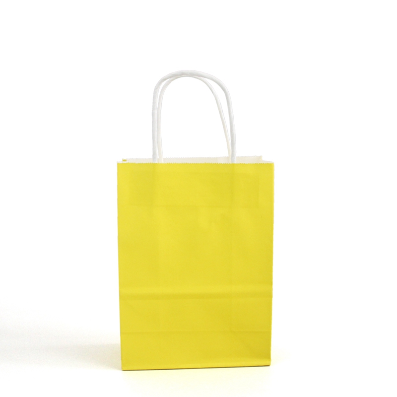 Multifunction plain design colorful durable gift paper bag wholesale
