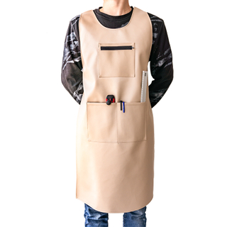 Vest Style Waterproof Oil Resistant PU Coating Handmade Exquisite Inclusive Family Kitchen Use Florist Gardening Work Apron