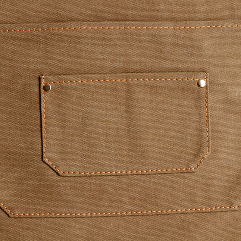 Custom Factory Wholesale Good Quality Barista Barber Chef Carpenter Workshop Tool Waist Half Apron