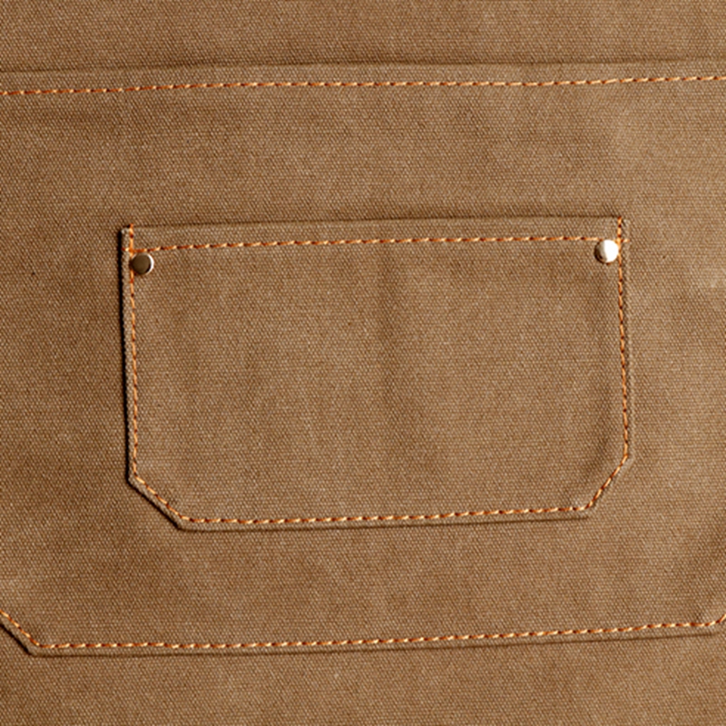 Custom Factory Wholesale Good Quality Barista Barber Chef Carpenter Workshop Tool Waist Half Apron