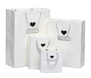 Recycled craft brown paper bag paper sack bags for dress and advertisement