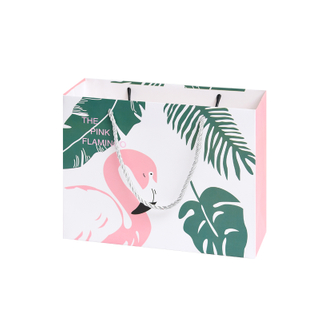 Promotion professional high quality durable fashional gift paper bag for ladies