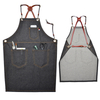  Strong durable factory profession custom thick denim apron with preferential price