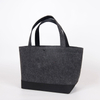 Popular handbag logo printed customized shopping felt tote bags