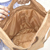 2018 new eco waterproof tyvek paper shoulder big bag dupont travel tote bag with handle