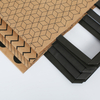 Custom recycled luxury craft gift carry shopping brown kraft paper bag