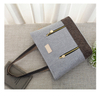 High-end eco-friendly fashional dirty durable women linen cotton bag for shopping