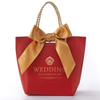Wholesale Fancy personalized customized jewelry paper gift bag with handles for wedding