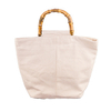 China Supplier oem original custom eco friendly breathable recycled canvas tote bag with bamboo handle