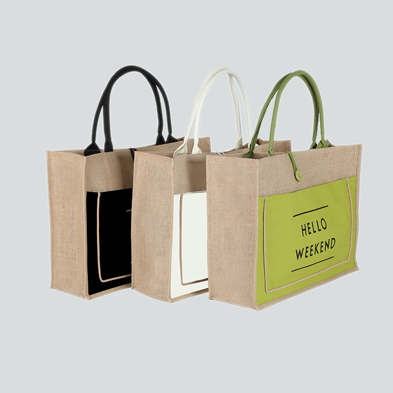 Extra large capacity practical jute bag 