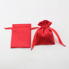 Wholesale custom size stain drawstring pouch gift bag
