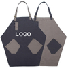 Adjustable Hang Neck Strap Comfortable Durable Canvas Work Apron Custom Logo