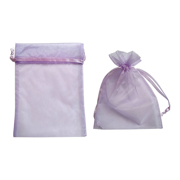 Wedding gift bags drawstring jewelry organza bag mesh drawstring pouch