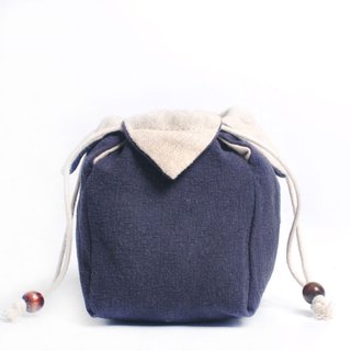 High grade exquisite cotton linen gift bag 