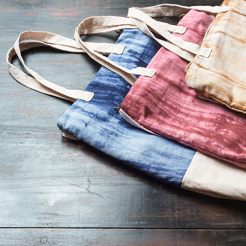 Fashion breathable eco friendly cotton linen tote bag