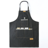 Wholesale Fashion Cowboy Hanging Neck Apron Custom Printing LOGO Painting Cafe Baking Cake Nail Shop Overalls Denim Apron