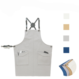 Original Household Canvas Fabric Restaurant Bakery Floral Gardening Design Work Apron