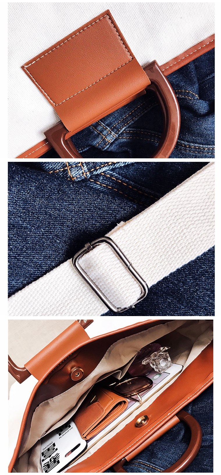 women canvas tote bag (2)