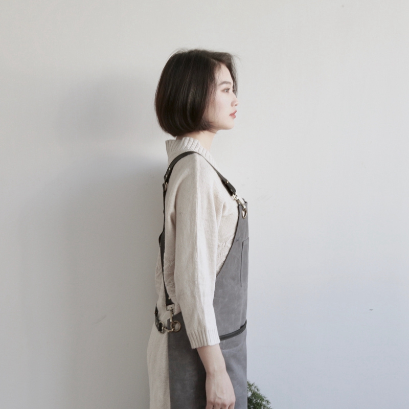 High Quality Wear-resistant Waxed Canvas Work Apron