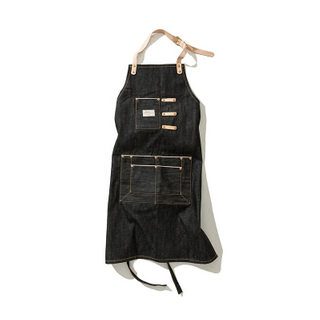Superior Custom Original Design Denim Apron For Barista Or Restaurant Multi-function Tooling Apron