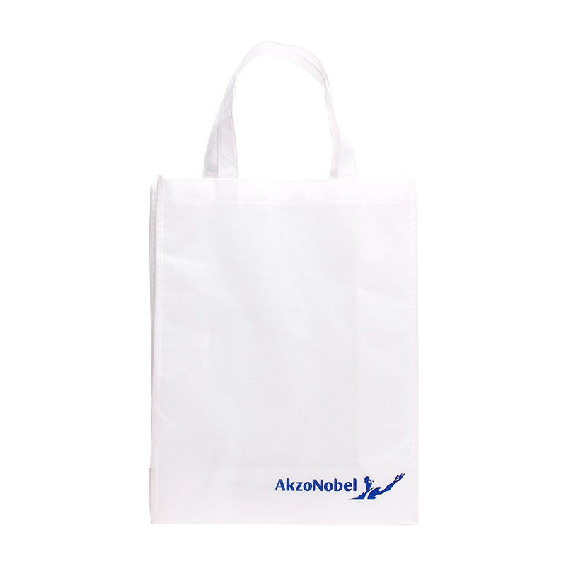 Clear printing thick strong load bearing large capacity non woven tote shopping grocery bag 