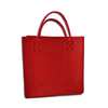 Factory custom eco-friendly hand made felt tote bag for shopping