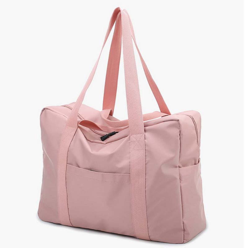 Factory wholesale strong durable short distance travel storage clothes tote bag waterproof oxford cloth travel bag
