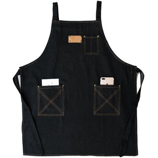 LOGO Custom Durable Thicken Denim Fabric Workshop Work Apron