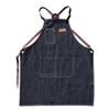 Fashion Belt Barista Western Restaurant Barber Denim Work Apron Custom Logo Printing