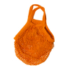 Eco friendly lightweight fashion cotton mesh tote shopping bag for fruit package