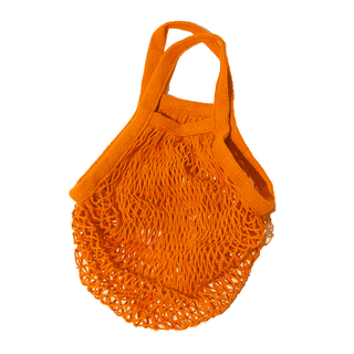 Eco friendly lightweight fashion cotton mesh tote shopping bag for fruit package
