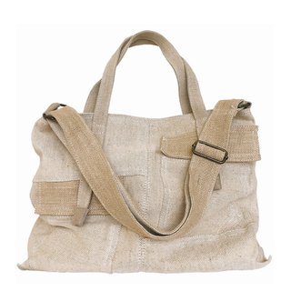 Thick wear-resistant high quality new product linen tote shopping bag custom with adjustable strap