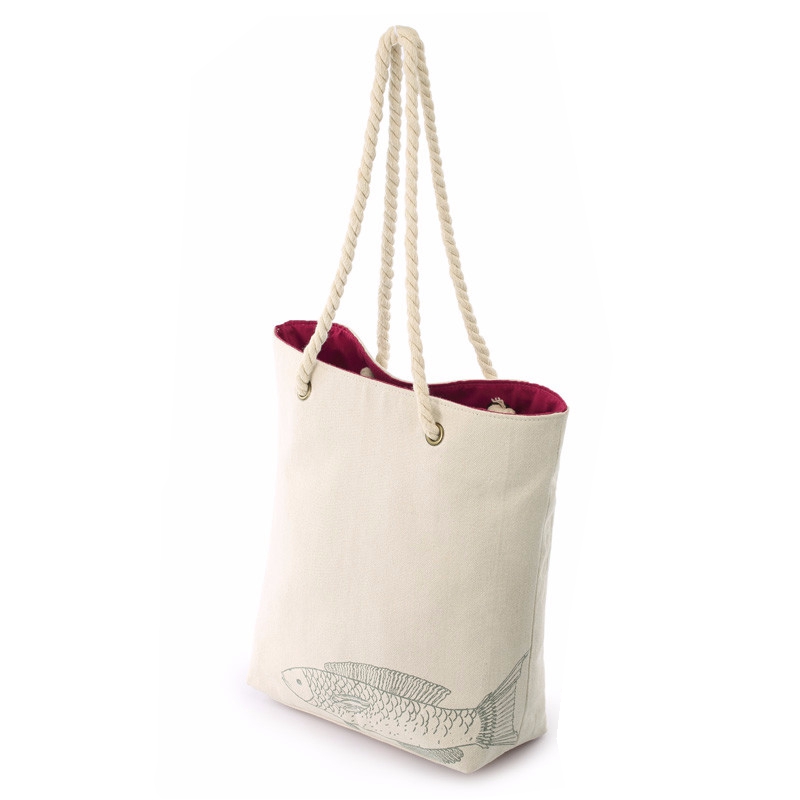 Simple fashion eco friendly 12oz canvas tote shopping bag