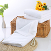 100% cotton pure white soft and comfortable hotel towel with factory direct supply